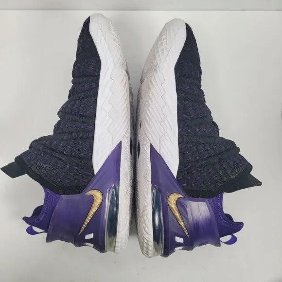 Nike Lebron 18 Youth Black &amp; Purple Basketball Shoes CW2760-004 US Size 6Y
