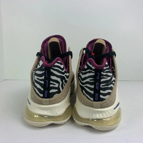 Nike Lebron 19 Low Shoes &quot;Safari&quot; Rattan Sail Black DM1058-200 Men's Multi Size