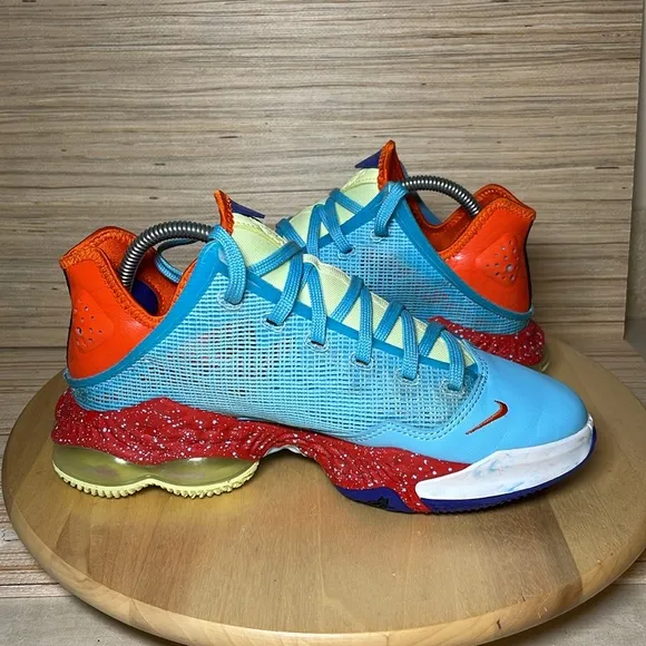 Nike Lebron 19 Xix Low Blue Chill Shoes Mens Size 7