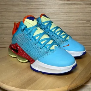 Nike Lebron 19 Xix Low Blue Chill Shoes Mens Size 7
