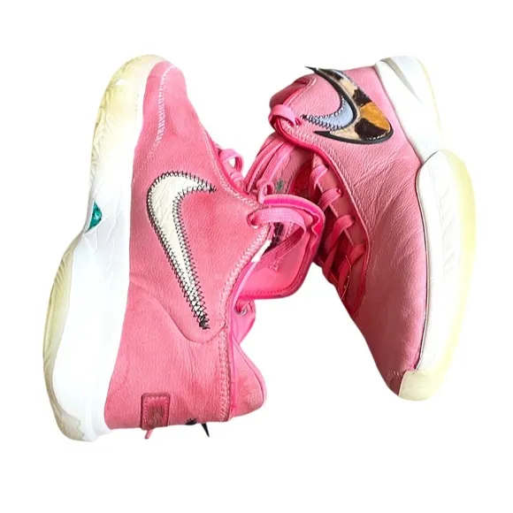 Nike LeBron 20 South Beast Premium Pink Animal Print Men's Tenis Shoes
