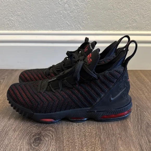 Nike LeBron Fresh Red Athletic Shoes