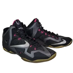 Nike LeBron Miami Nights Black Grey Silver Mens Size 13