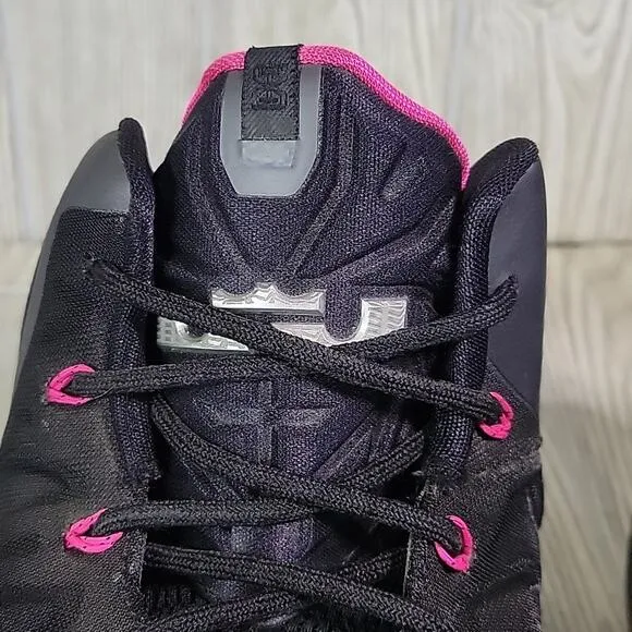 Nike LeBron Miami Nights Black Grey Silver Mens Size 13