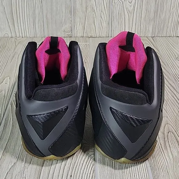 Nike LeBron Miami Nights Black Grey Silver Mens Size 13