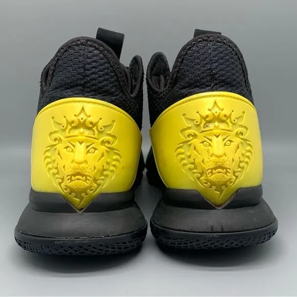 Nike LeBron Witness 4 Black/Opti Yellow Basketball Shoes BV7427-004 Men's Sz13