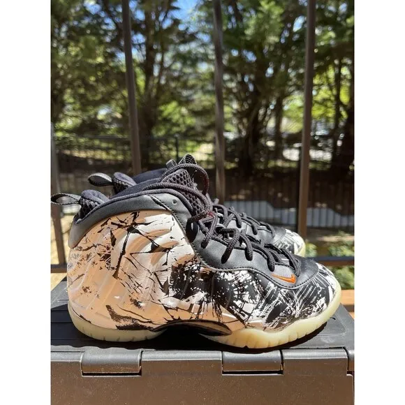 Nike Little Posite One GS “Shattered Backboard” Size 2.5Y 723946-011