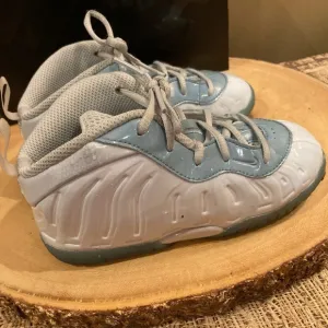 Nike Little Posite One PS Aura Blue DM1095-400 Athletic Shoes-10C With Box