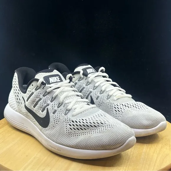 Nike LunarGlide 8 SZ 13 Mens Grey/ Black 843725-100