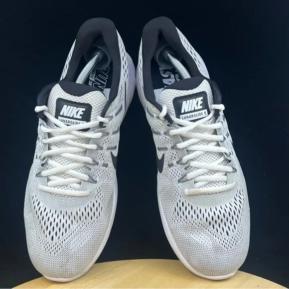 Nike LunarGlide 8 SZ 13 Mens Grey/ Black 843725-100