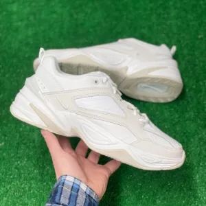 Nike M2K Tekno Low Womens Sportswear Shoes White AO3108-006 VNDS Size 11.5