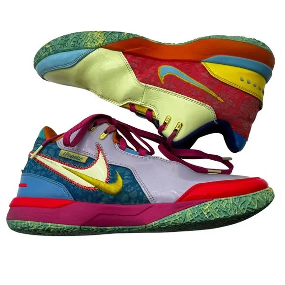 NIKE Men's 10 Air Zoom LeBron NXXT Gen AMPD I Promise Generation Colorful Pastel