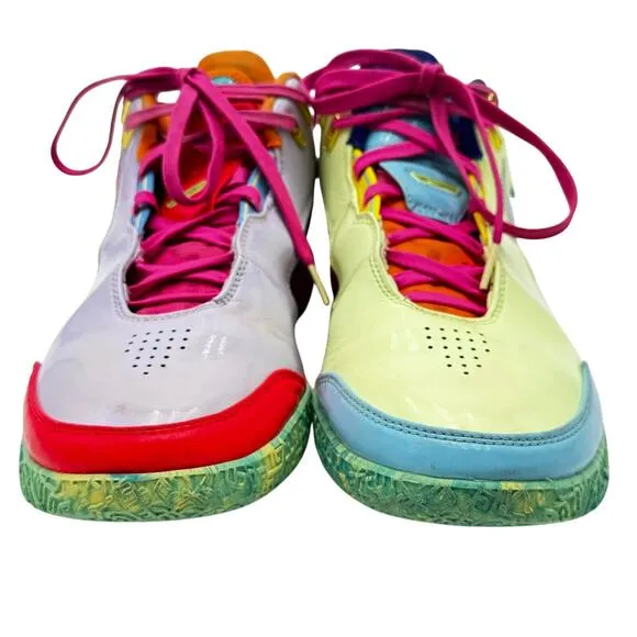 NIKE Men's 10 Air Zoom LeBron NXXT Gen AMPD I Promise Generation Colorful Pastel