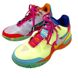 NIKE Men's 10 Air Zoom LeBron NXXT Gen AMPD I Promise Generation Colorful Pastel