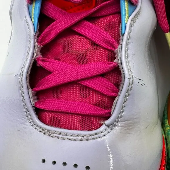 NIKE Men's 10 Air Zoom LeBron NXXT Gen AMPD I Promise Generation Colorful Pastel