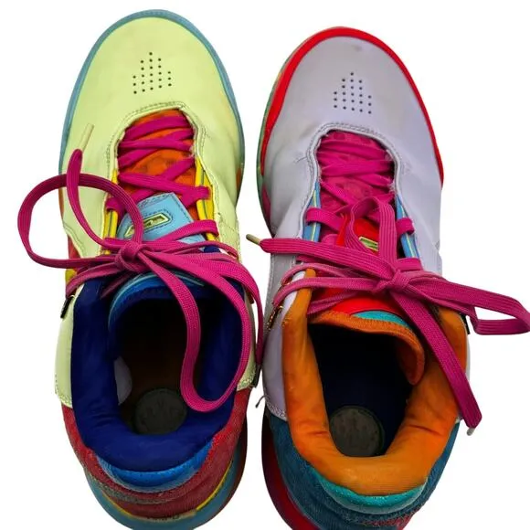 NIKE Men's 10 Air Zoom LeBron NXXT Gen AMPD I Promise Generation Colorful Pastel