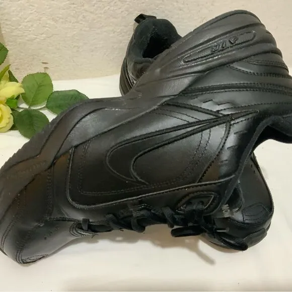 Nike Mens Air Monarch IV Sneaker Shoes Black 416355-001 Low Top Lace Up 11.5W 4E