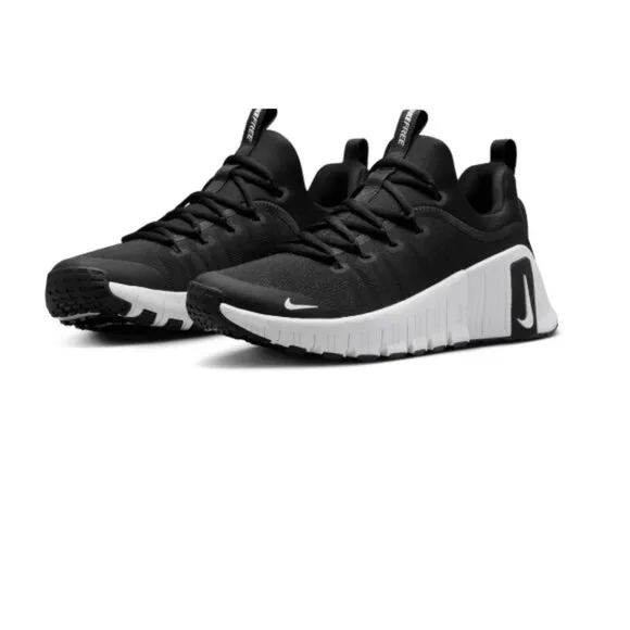 Nike Men's Free Metcon 6 Training Shoes Color: Black/White