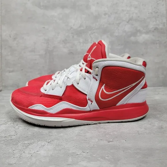 Nike Mens Size 11.5 Low Top Basketball Shoes Kyrie Infinity TB University Red