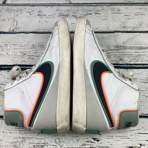 Nike Men's Size 13‎ Blazer Mid '77 Infinite 'White Roma Green' DA7233-104 No Box