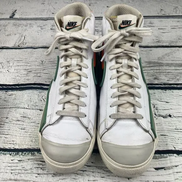 Nike Men's Size 13‎ Blazer Mid '77 Infinite 'White Roma Green' DA7233-104 No Box