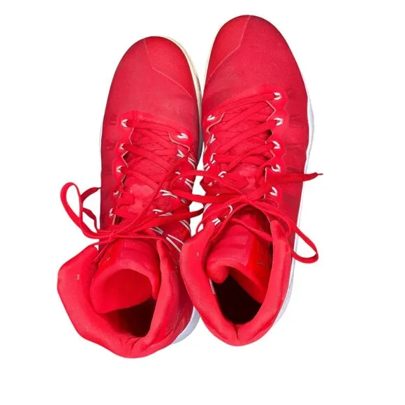 Nike Men's Size 18 Hyperdunk 2016 TB‎ Gym Red White 856483-663 High Top Sneakers