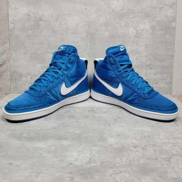 Nike Mens Size 9 Vandal Supreme High Blue Orbit White Shoes Sneakers