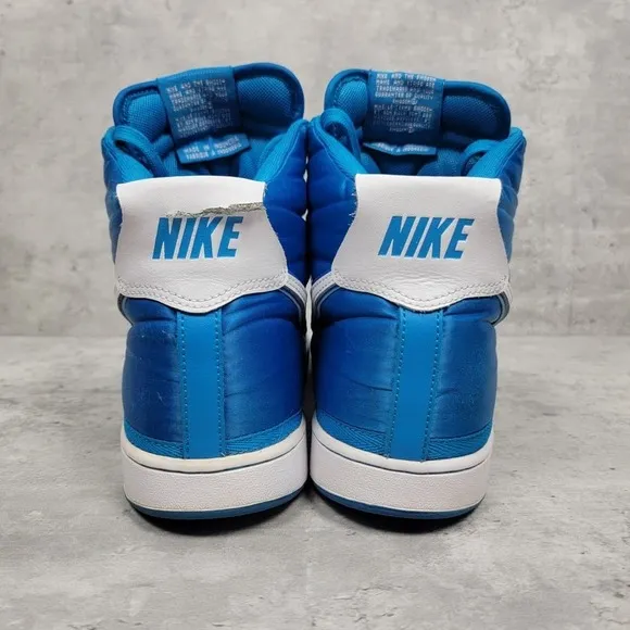 Nike Mens Size 9 Vandal Supreme High Blue Orbit White Shoes Sneakers