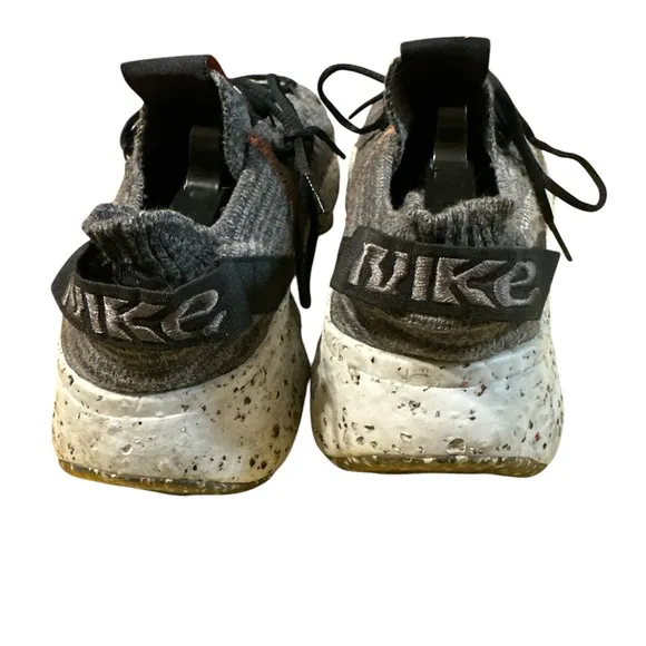 Nike Men's Space Hippie 04CZ6398-002 Iron Grey/DustBlack size 7.5