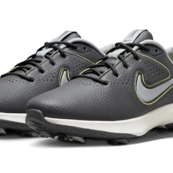 Nike Mens Victory Pro 3 Golf Shoes - Iron Grey/Sea Glass/Luminous Shoes New