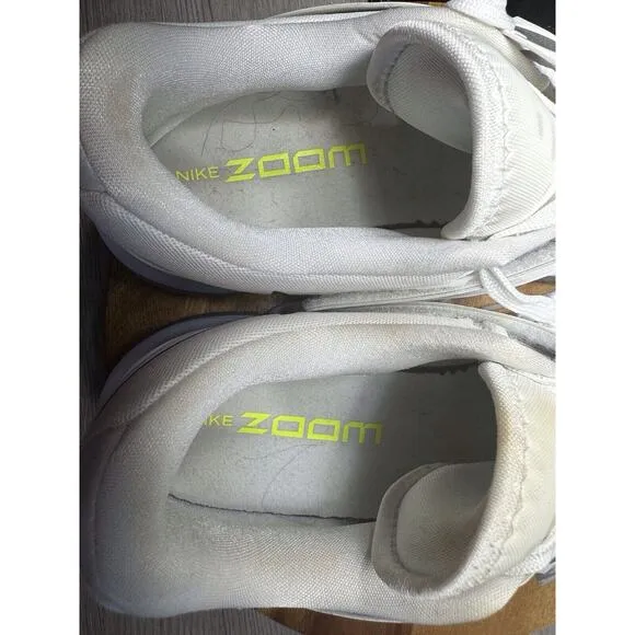 Nike Mens Zoom Live 2017 852421-117 White Running Shoes Sneakers Size 13