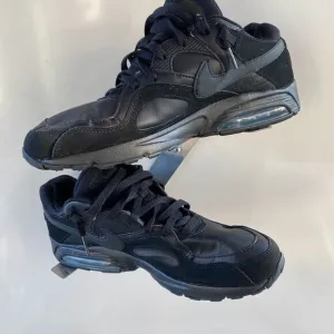 Nike Mens Air Max 1 Training Shoes Black 456784-001 Lace Up Low Top 11 M