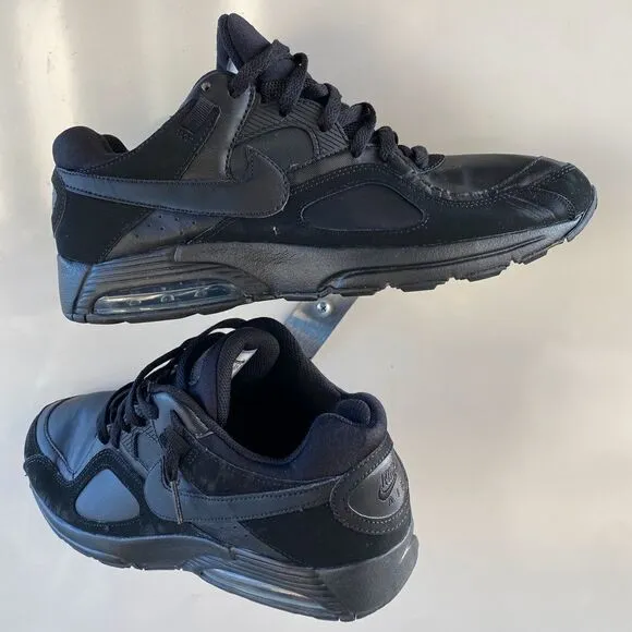 Nike Mens Air Max 1 Training Shoes Black 456784-001 Lace Up Low Top 11 M