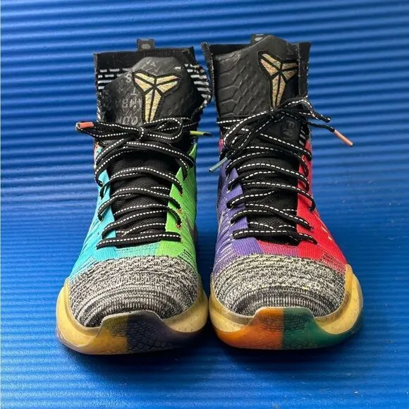 Nike Multicolor High-Top Athletic Shoes