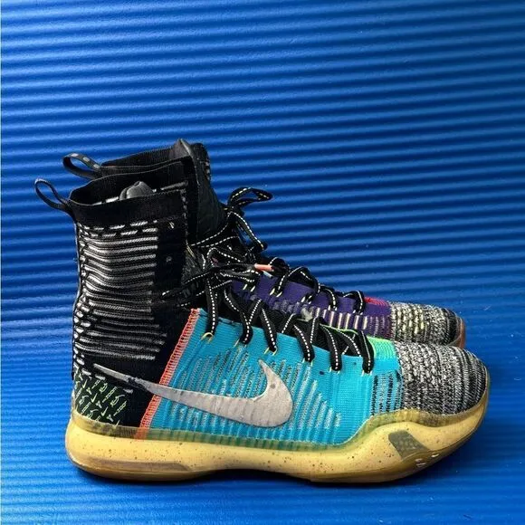 Nike Multicolor High-Top Athletic Shoes