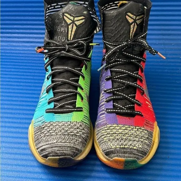 Nike Multicolor High-Top Athletic Shoes