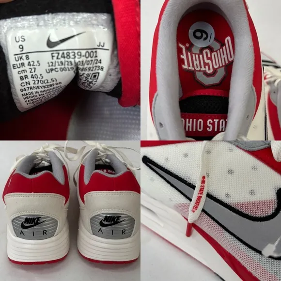 Nike Ohio State Nike Air Max SoloMen's Shoes Size US 9 New