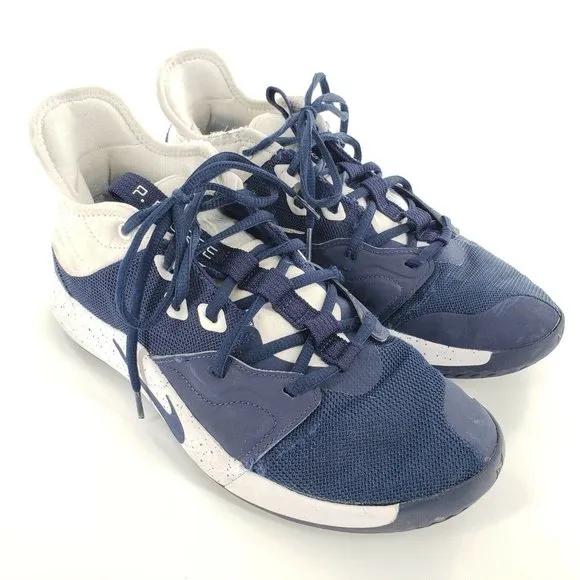 Nike PG 3 TB Midnight Navy Basketball Shoes Mens Size 8
