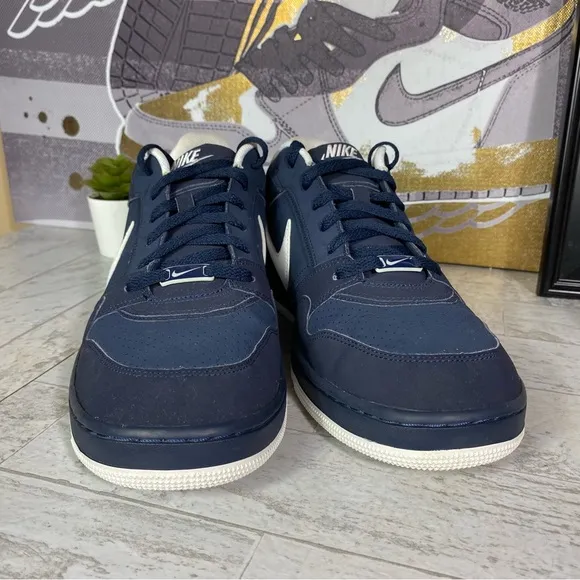 Nike Prestige III Premium Navy Blue‎ Shoes  Mens size 12 GUC (386114-402) (#B7)