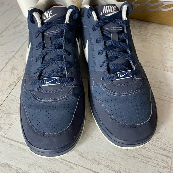 Nike Prestige III Premium Navy Blue‎ Shoes  Mens size 12 GUC (386114-402) (#B7)