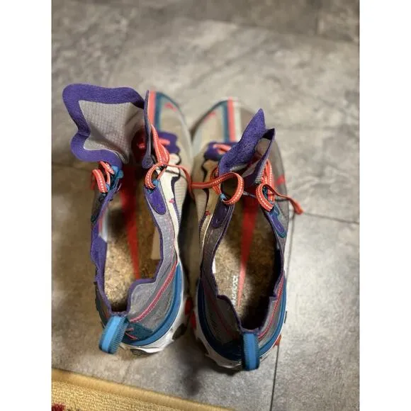 NIKE REACT Element 87 VT2 Running Shoes Mens Sz 11.5 Red Orbit CJ6897-061