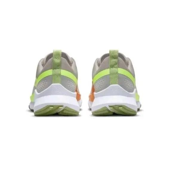 Nike‎ React Pegasus Trail 4 Grey/Volt-Orange Running Shoe DJ6158 002 Mens 10.5