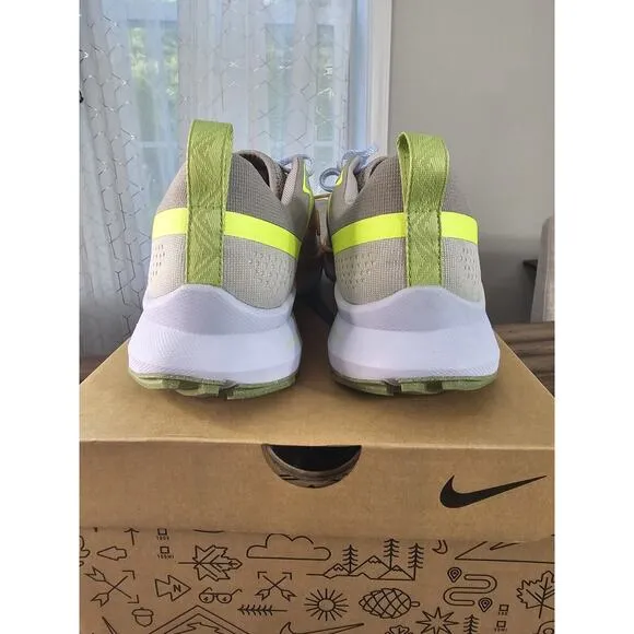 Nike‎ React Pegasus Trail 4 Grey/Volt-Orange Running Shoe DJ6158 002 Mens 10.5