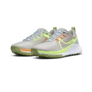 Nike‎ React Pegasus Trail 4 Grey/Volt-Orange Running Shoe DJ6158 002 Mens 10.5