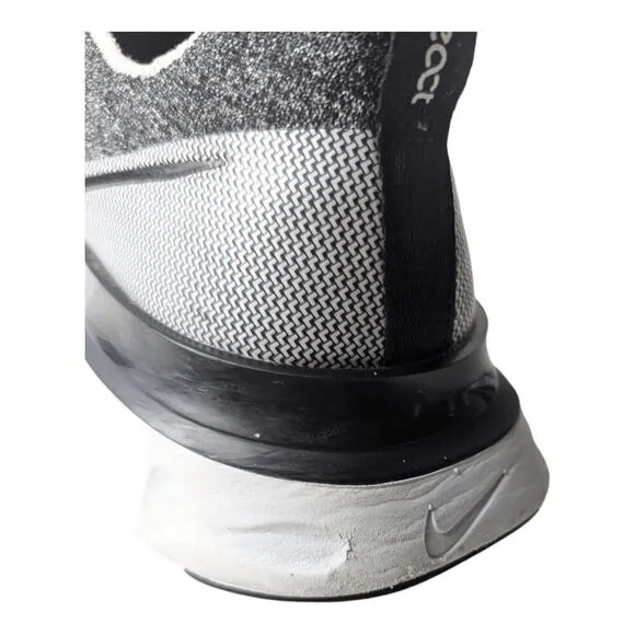 NIKE React Infinity Run FK 'Black White' Running Shoes Size 10