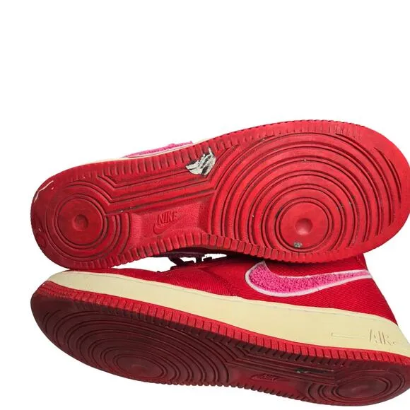 Nike Red - E U Air - Air Force 1 - Hi Top -Lace up - US 11 UK 10 EUR 45 CM 29
