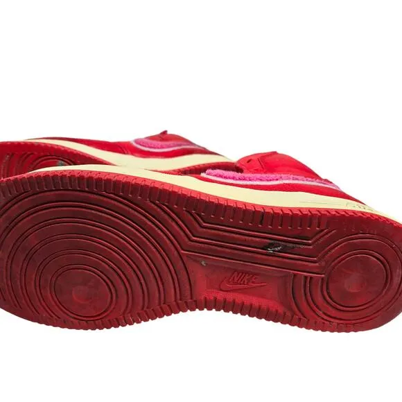 Nike Red - E U Air - Air Force 1 - Hi Top -Lace up - US 11 UK 10 EUR 45 CM 29