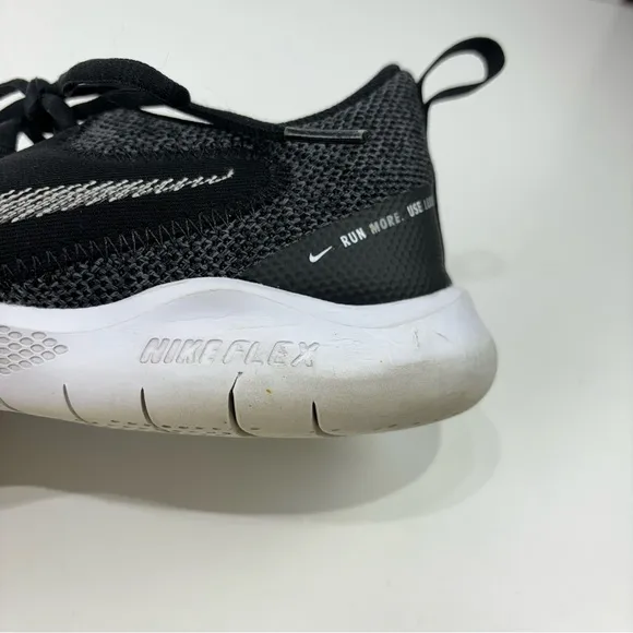 NIKE Revolution 3 Women's Running Shoes 9 Black with Knit Upper