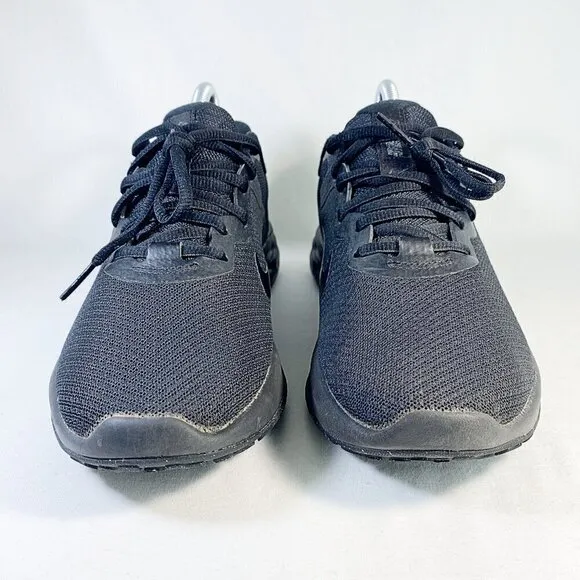 Nike Revolution 6 Black Running Shoes Women’s Size 8 Athletic Sneakers