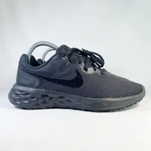 Nike Revolution 6 Black Running Shoes Women’s Size 8 Athletic Sneakers